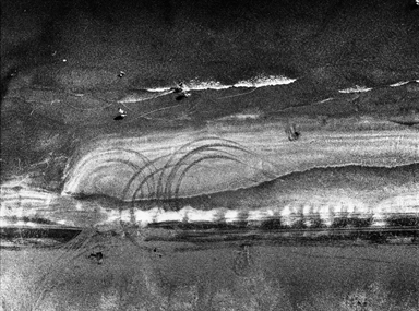 spiaggia, vista dall'alto