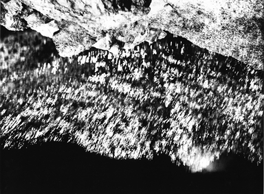 scogli e riflessi dell'acqua