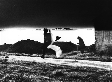 Simone e Neris in campagna