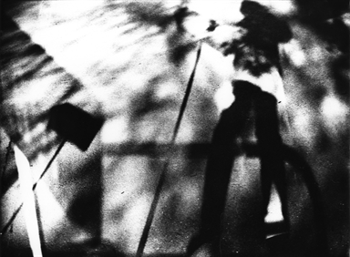 ombra di donna sulla strada