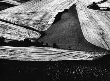 campo arato a triangolo