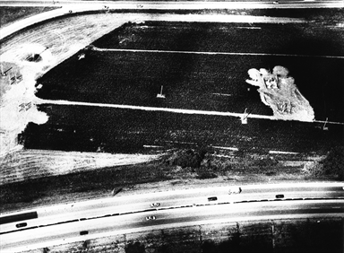 strade aeree tra i campi