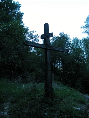 Croce, Rapegna, Castelsantangelo sul Nera, MC - Fonte orale: Religiosa, Croce