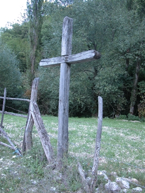 Croce, Rapegna, Castelsantangelo sul Nera, MC - Fonte orale: Religiosa, Croce