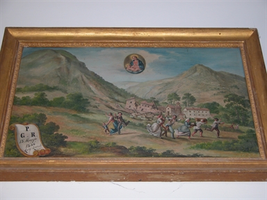 Ormagnana, Seppio, Pioraco, MC - Fonte orale: Luoghi leggendari, Leggenda dello spostamento della statua