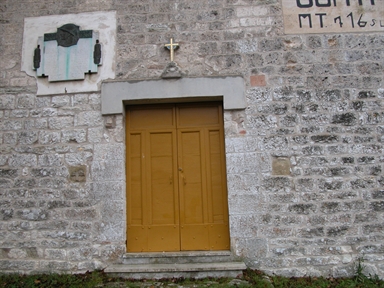Chiesa di san Biagio, Sorti, Sefro, MC - Fonte orale: Terapeutica, Chiesa