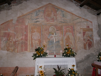 Chiesa Madonna dei Santi, Spelonga, Arquata del Tronto, AP - Fonte orale: Apparizioni, Chiesa