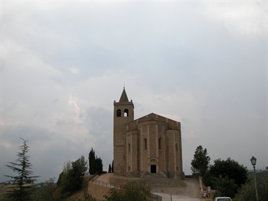 Chiesa santa Maria della Rocca, capoluogo, Offida, AP - Fonte orale: Terapeutica, Chiesa