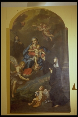 Madonna con Bambino e Santa Geltrude