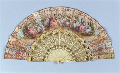 paesaggio con figure femminili