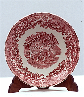 paesaggio tirolese con figure