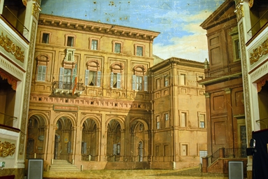 veduta del Palazzo Comunale di Ostra