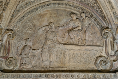 imperatore romano libera un prigioniero