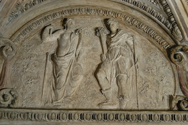 Abbondanza e figure allegoriche