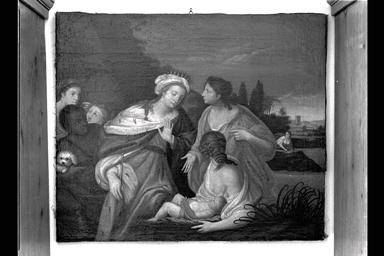 Mosè consegnato alla figlia del faraone