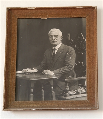 Ritratto del preside Nazzareno Pierpaoli