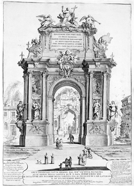 Arco trionfale in onore di Innocenzo XIII