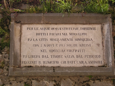 Argini del Torrente Ussita