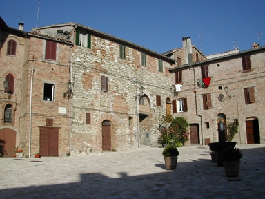 Casa a schiera sulle mura del Castello