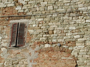 Casa a schiera sulle mura del Castello