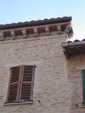 Casa a schiera sulle mura del Castello
