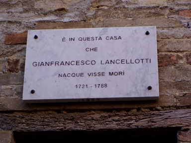 Casa natale di Gianfrancesco Lancellotti
