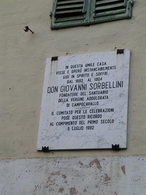 Casa canonica della Cappella del Prodigio