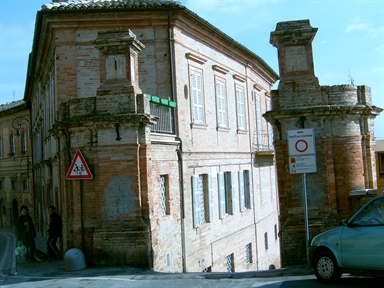 Ingresso a via Monteverde