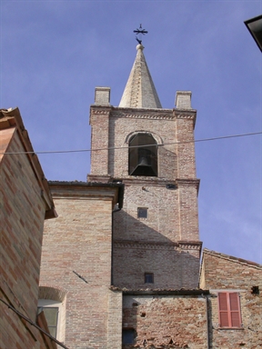 Campanile della Chiesa di S. Maria De Cellis