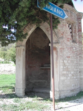 Edicola del ponte di Chigiano