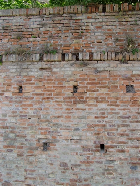 Mura del giardino pensile