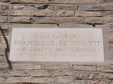Casa natale di Francesco Puccinotti