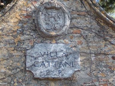 Porta di Villa Cattani-Stuart