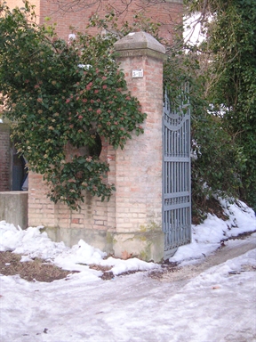 Ingresso monumentale Villa Moscati