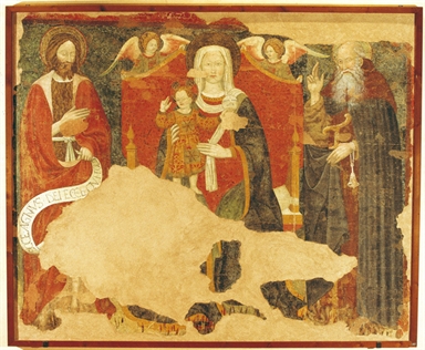 Madonna con Bambino e i Santi Giovanni Battista e Antonio Abate