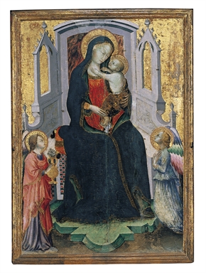 Madonna in trono con il Bambino