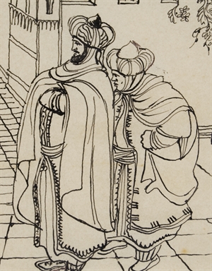 Due illustrazioni per una novella de 