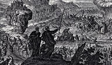 partenza di Mosè e Ietro