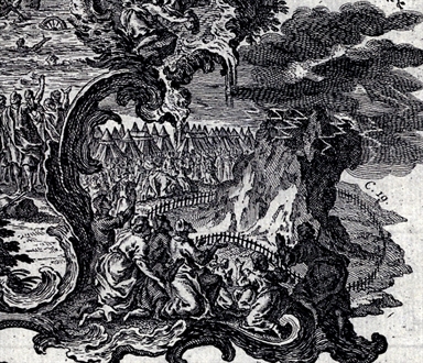 partenza di Mosè e Ietro