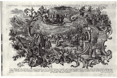 Saul offre l'olocausto