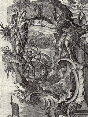 David riceve l'armatura da Saul, Davide riceve la spada da Golia