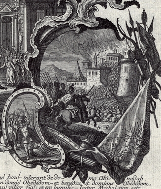 trasporto dell'arca dell'Alleanza a Gerusalemme