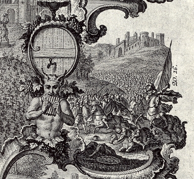 Elia sceglie Eliseo come suo discepolo coprendolo col suo mantello