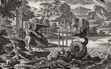 Tobia si lava i piedi nel fiume Tigri e vede un grosso pesce