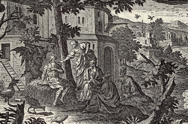 morte dei figli di Giobbe, Satana fustiga Giobbe, tormenti di Giobbe
