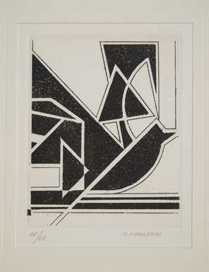 colomba e motivi geometrici