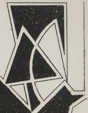 colomba e motivi geometrici