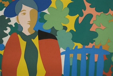 Ragazza nel giardino