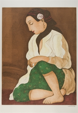 La donna di Algeri da Delacroix