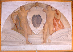 Figure decorative delle lunette